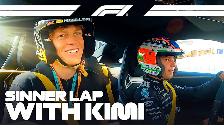 Kimi Antonelli Takes Jannik Sinner On A Hot Lap! | F1 Pirelli Hot Laps