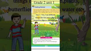 SNC English Grade 2 || Solved getting started exercise unit 1