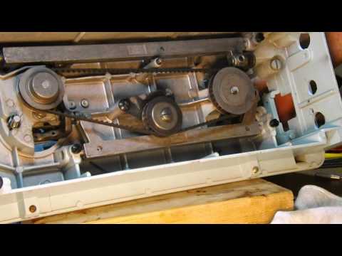 How to Change the Internal Motor Belt on a Vintage Singer Sewing Machine 