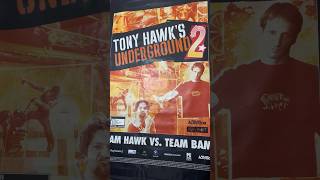 Video Game Banners and retail posters. Tony Hawk Underground 2!