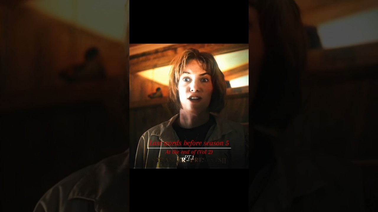 Stranger things characters last words before S5 (PT.1) | 