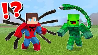 Maizen in SPIDER-MAN NEW CHALLENGE in Minecraft / JJ and Mikey