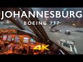 BOEING 777 JOHANNESBURG TAKE OFF IN 4K
