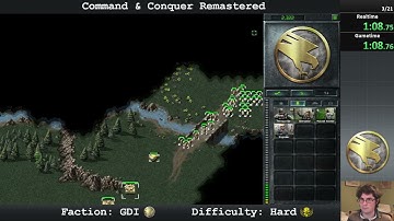 C&C Remastered: GDI 12B (hard) - 1:58.300 [WR]