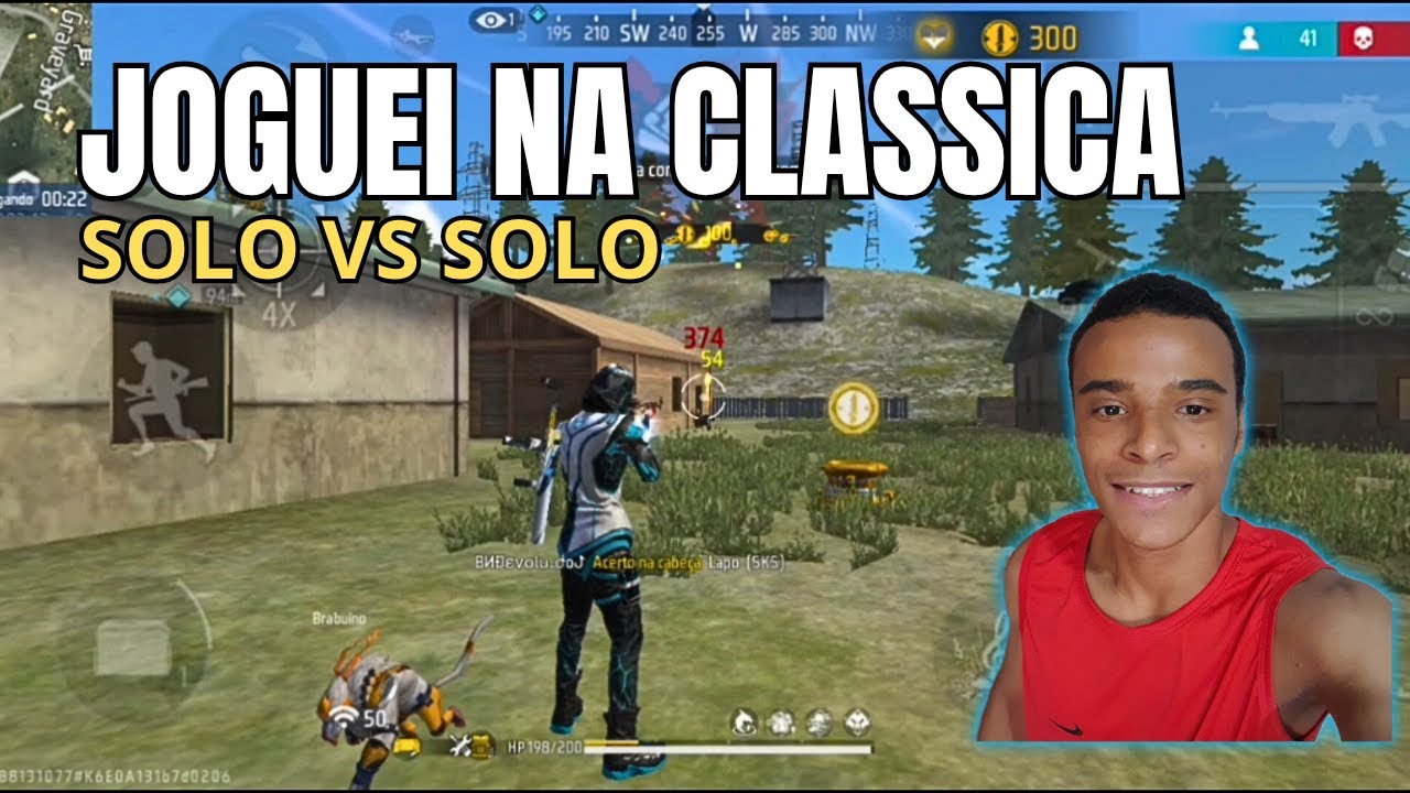 JOGANDO SOLO VS SOLO NA CLASSICA
