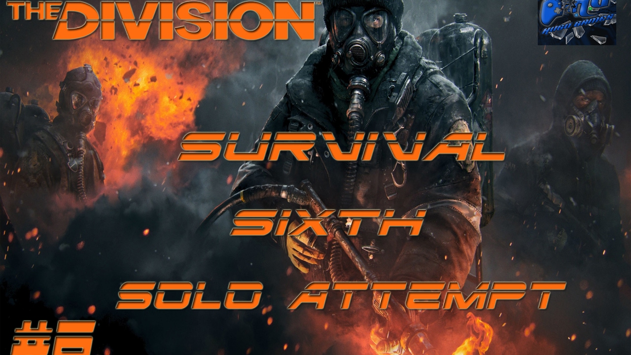 My Sixth Solo Attempt Playing The Division Survival Mode So Close #6