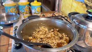 РИЗОТО с гъби манатарки/ Домашна кухня с Анна Мария в Палинуро