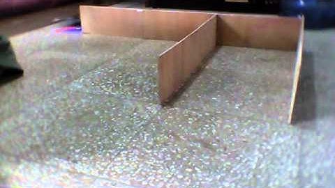 Robot Wall Follower with Left Rule Tracer and Obstacle Avoidance