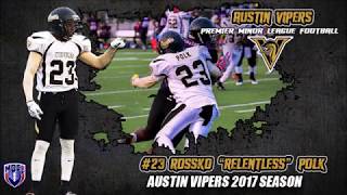 Rossko Polk 2017 Austin Vipers Season