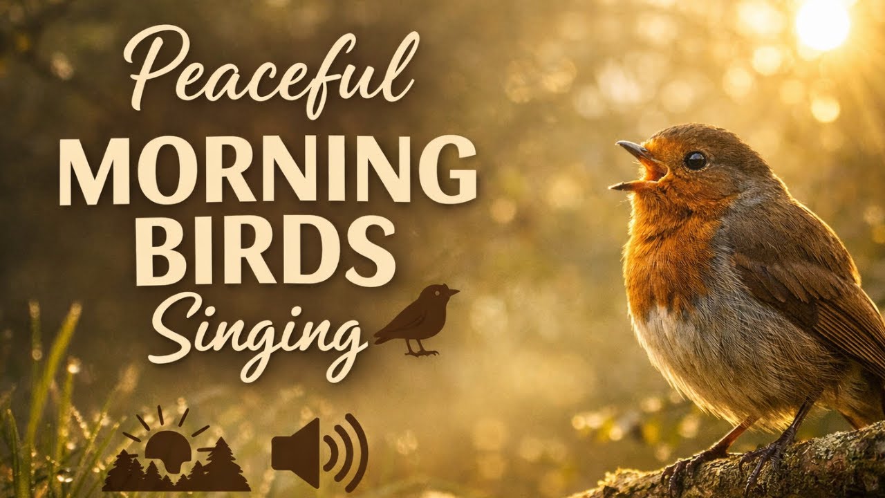 Peaceful Morning Birds Singing 🐦 | Relaxing Nature Sounds for Sleep ...