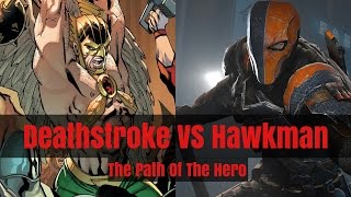 Deathstroke vs hawkman | smallville ...