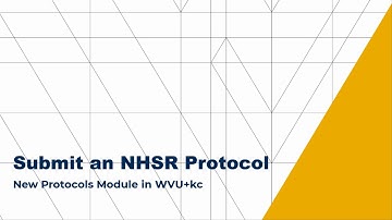 Submit an NHSR IRB Protocol