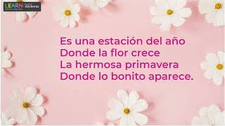 Poema Primavera | Poemas infantiles | Lengua materna español | 1er Grado | Learn with Socrates