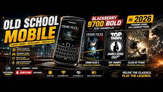 BlackBerry 9700 Bold Test Gameplay 🎮 Crime Files 3 • Top Trumps James Bond • Clash of the Titans screenshot 2