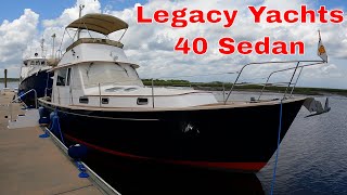 $239,500  (2000) Legacy Yachts 40 Sedan For Sale