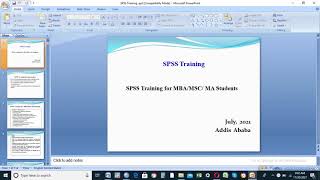 Introduction to SPSS in Amharic | SPSS በቀላሉ በአማርኛ ይማሩ | For Beginners