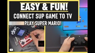 How to Connect SUP Game Box to TV | Unboxing & Gameplay with Ammar & Umaira