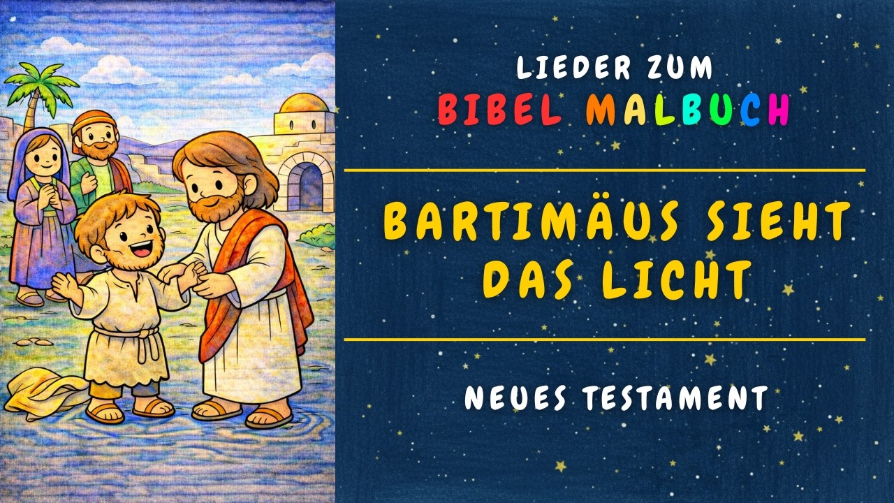 Bartimäus sieht das Licht - Ein fröhliches Kinderlied im italienischen Sommer-Pop-Stil