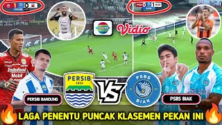 Persib Bandung Vs Psbs Biak Penentu Puncak Kla Liga 1 Pekan Ini
