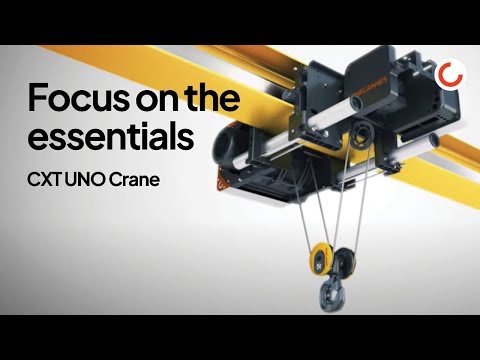 Konecranes CXT UNO Crane - YouTube