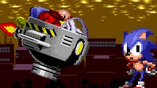 Eggman boss Calamity ! Sonic 1 short edition