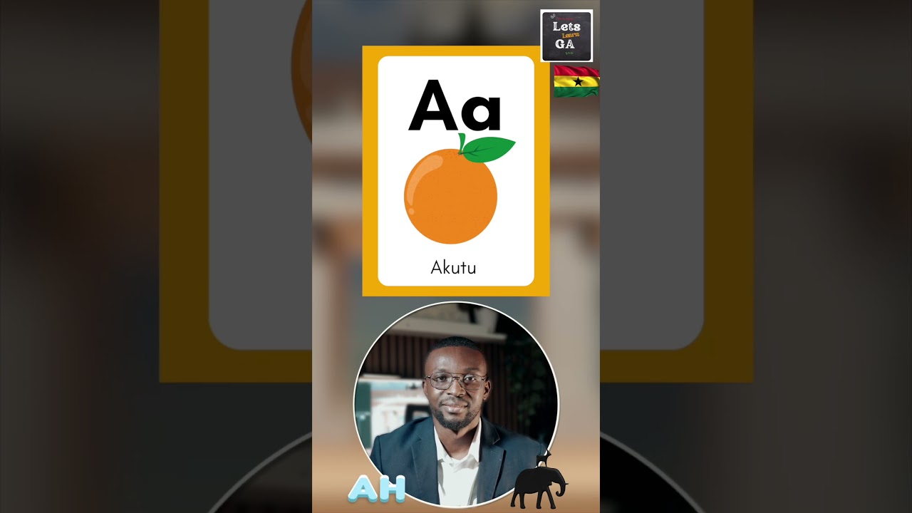 How to say "A" in the GA-Dangbe 🇬🇭