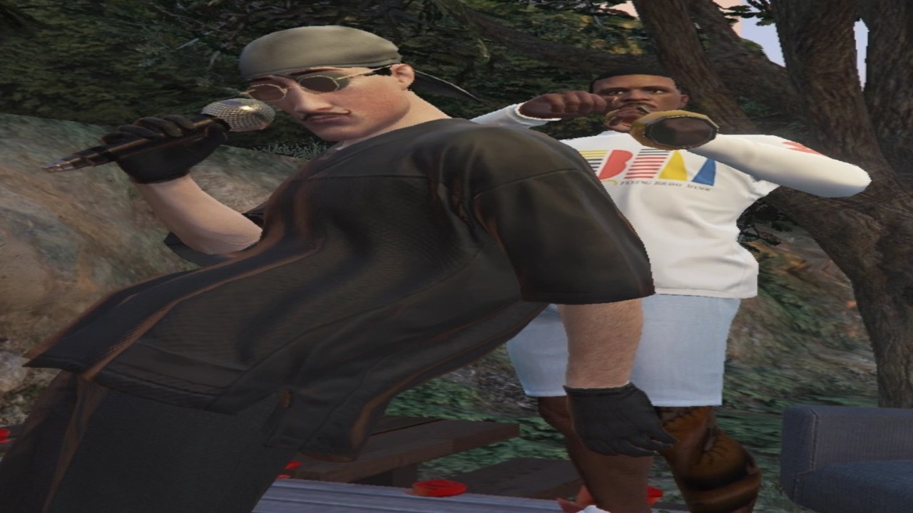 gangsters get trolled by a 1700's pirate in gta rp