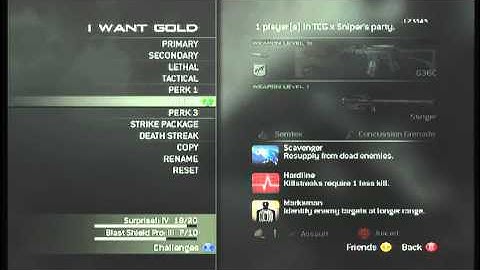 Mw3 G36c Class setup