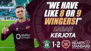 SABAH KERJOTA | Winger on title belief and lack of game time | Hibs 1-2 Hearts screenshot 4