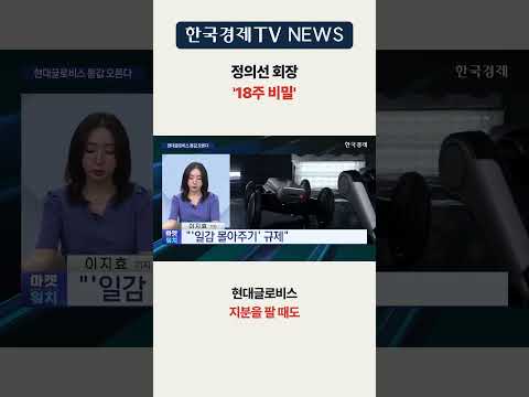 [한국경제TV NEWS] 현대글로비스가 <strong>보스턴다이내믹스</strong> 상장의 최대 수혜주? ㅣ #shorts
