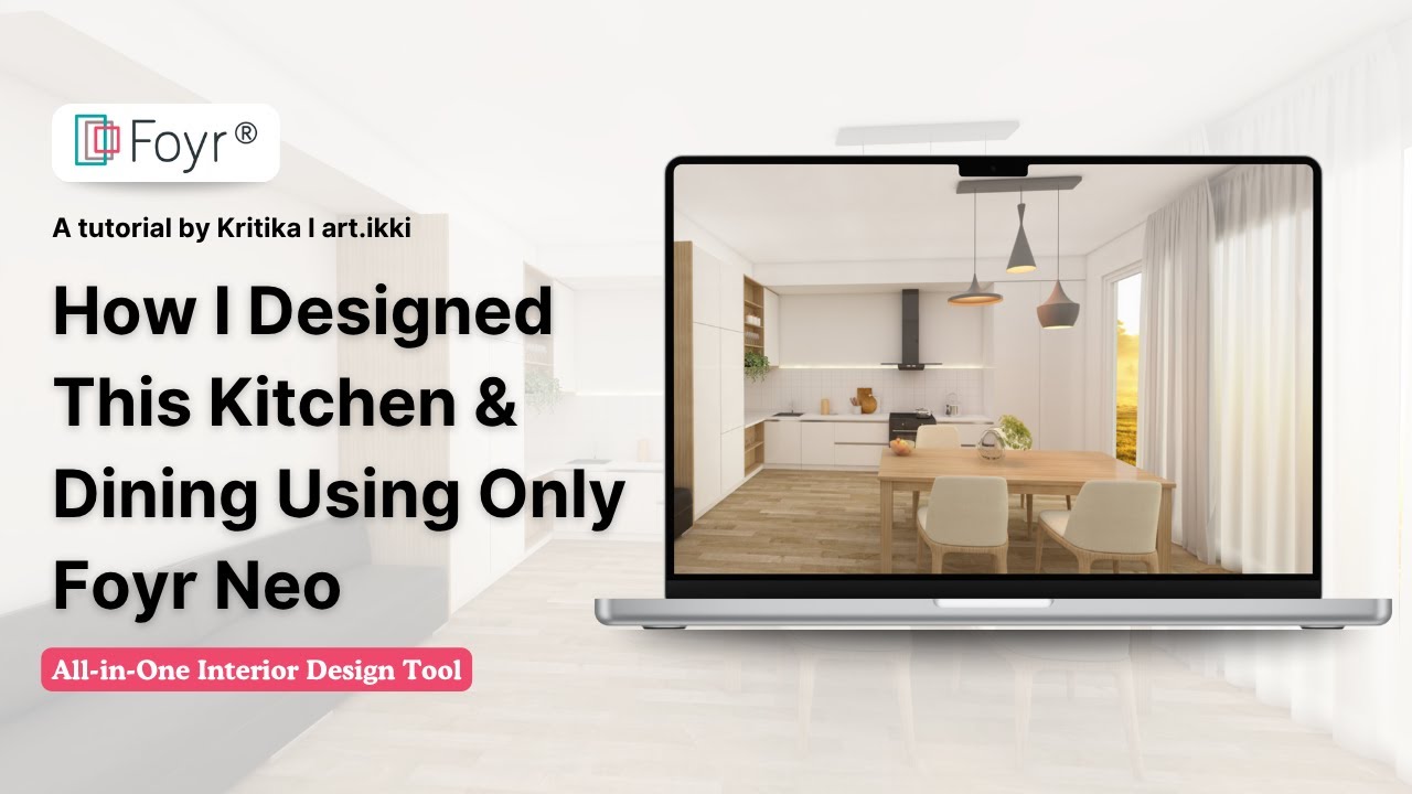 How I Designed This Kitchen & Dining Using Only @foyrneo I All-in-One ...