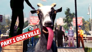 Goat Simulator Free Game App Gameplay Walkthrough GOATVILLE  iOS Android Hack Hacker all trophies screenshot 5