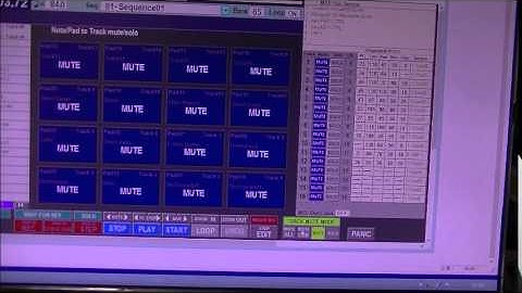 JJ-Sequencer (TRACK MUTE MODEボタン)