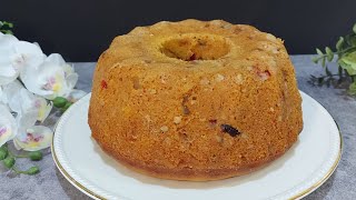 Fruit Bundt Cake/Fruit Cake Recipe/ Simple & tasty Bundt Cake Recipe/Soft & Moist fruit cake Recipe screenshot 4