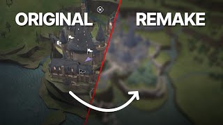 I Recreated Hogwarts Legacy Map Without 3D Modeling