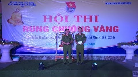 Chi đoàn công an huyện Cẩm Thủy: Tổ chức cuộc thi “Rung chuông vàng”