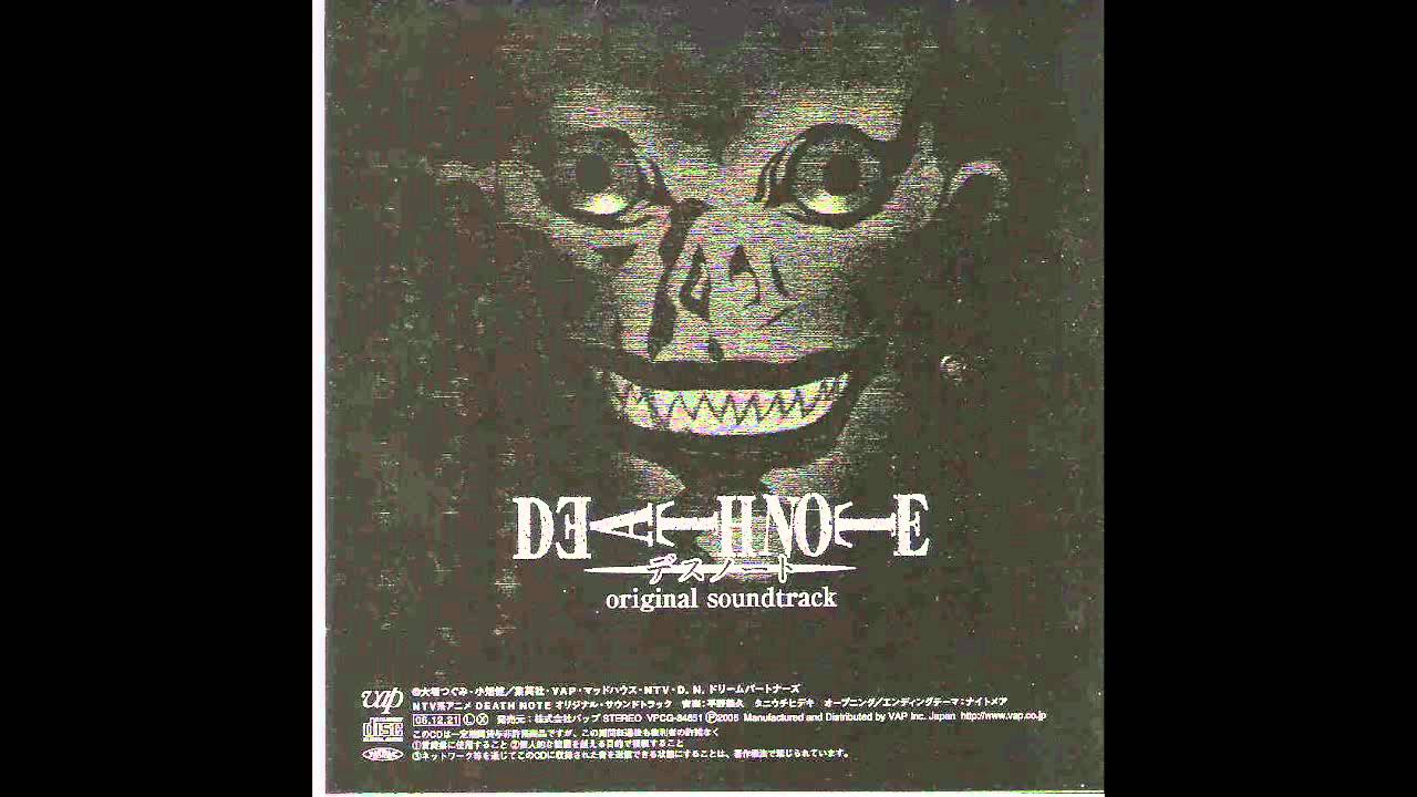Death Note Original Soundtrack - 10. Tokusou Kira han