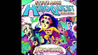 Смотреть клип Steve Aoki - Hiroquest Anthem (Timmy Trumpet Remix) [Official Visualizer]