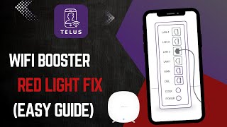 Telus Wifi Booster Red Light 2025 - How to fix telus wifi booster showing red