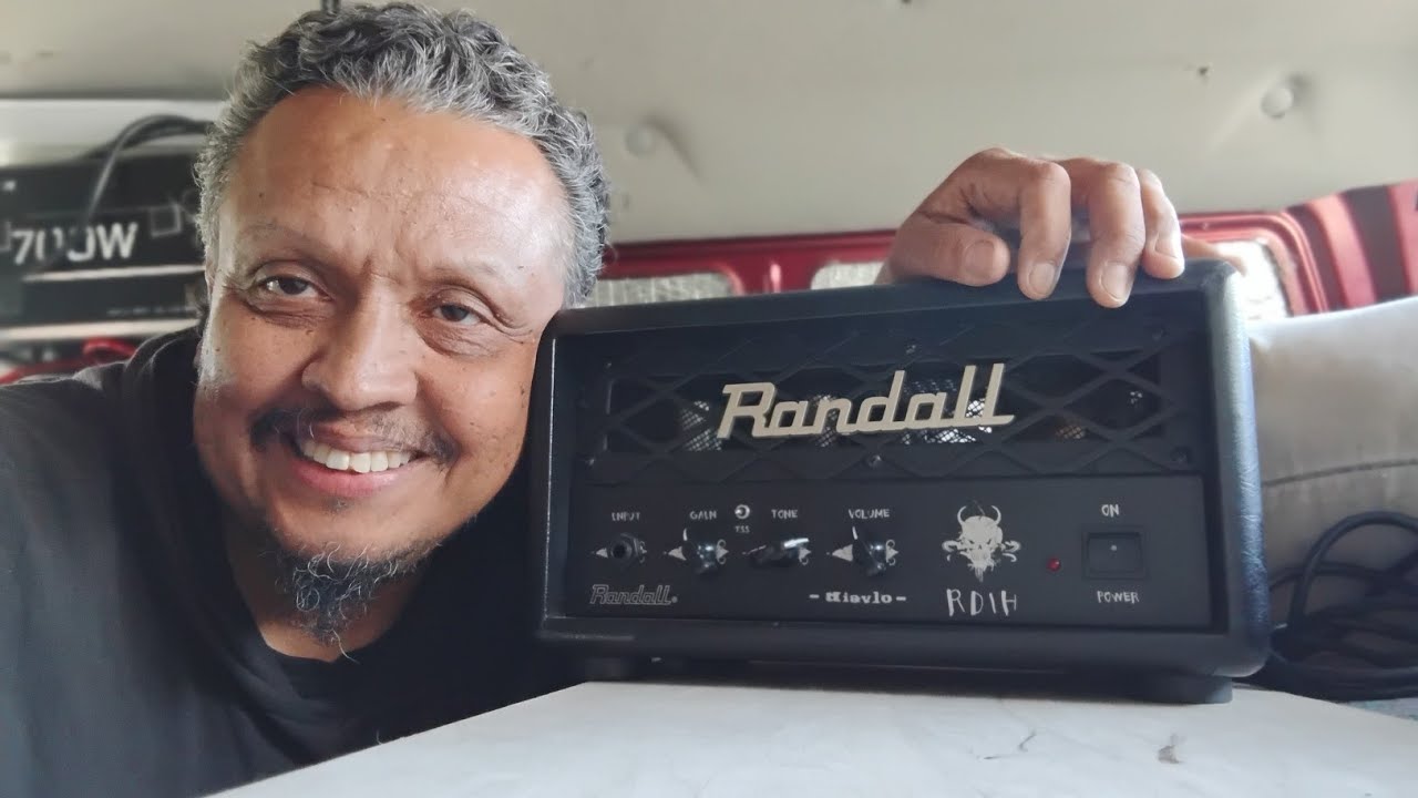 Happy Birthday 2Me Pt 1: The RANDALL RD1H DiaVlo Amp, my Bday present. Setting things up. Pt 1.
