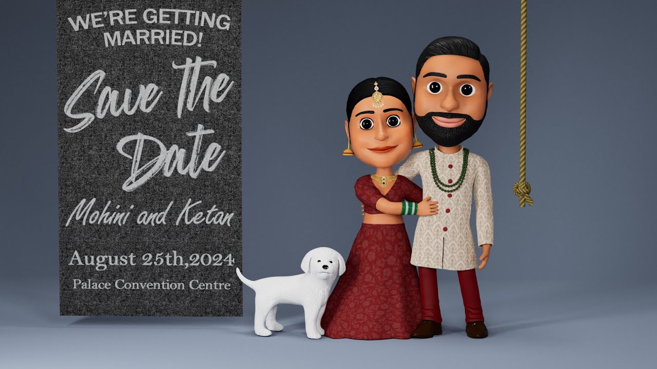 Save The Date Wedding Invitation 3D Animated Video YouTube save-the-date-wedding-invitation-3d-animated-video-youtube
