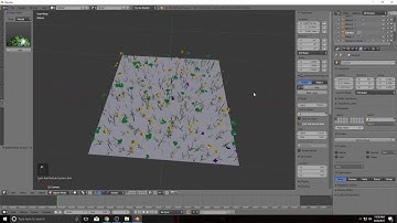 Blender Tutorial Grass Free in Cycles- Nuture Studio