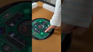 This video shows an automatic mahjong table control panel Best game system