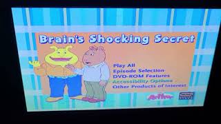 arthur brain's shocking secret 2010 dvd menu walk-through