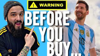 The New Argentina 2024 Authentic Home Kit Review! (Football Shirt Review)