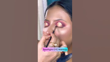 Spotlight EYEs step by step #spotlighteyemakeup #RiyaHudutDas #makeuptutorial