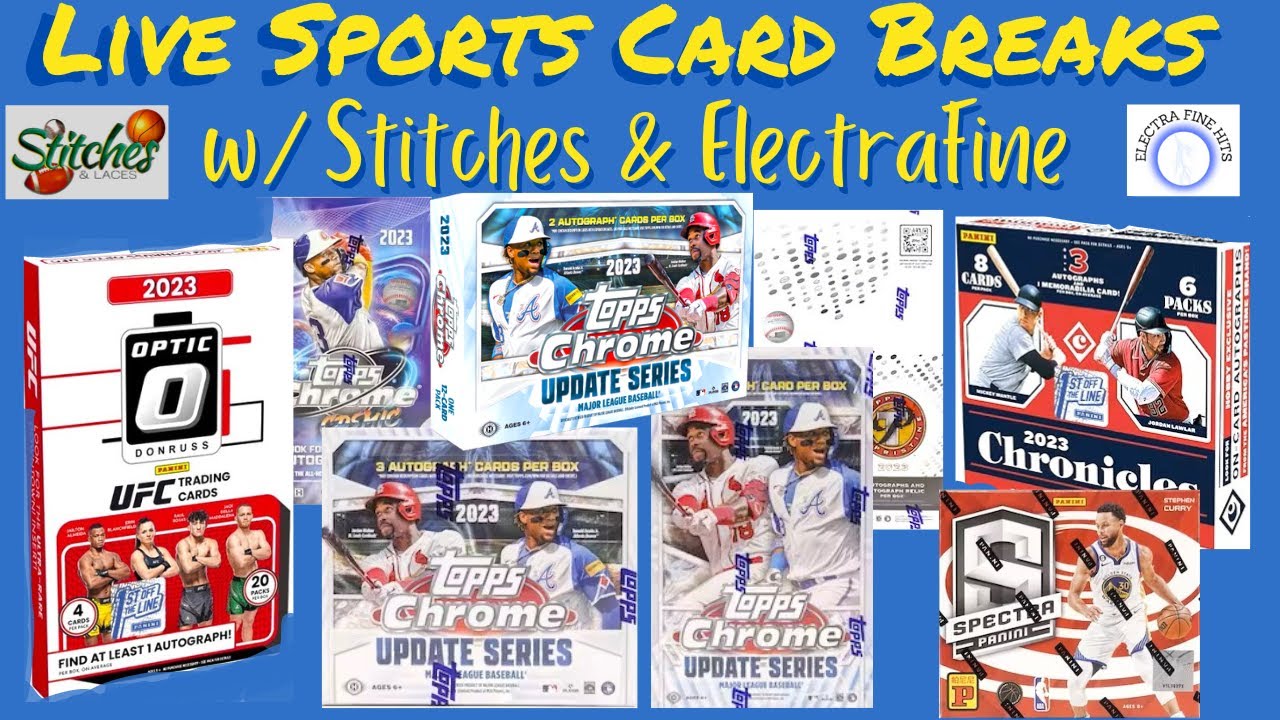 Afternoon Breakers Delight Sports Card Group Breaks TOPPS CHROME