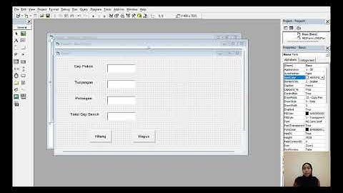 Belajar MDI Form VB 6.0: Membuat Menu Bar