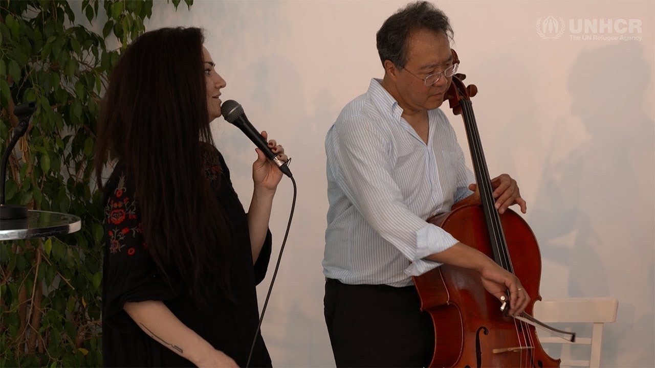 【字幕付き】ヨーヨー・マと難民をつなぐ音楽