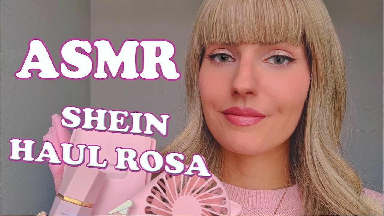 ASMR HAUL ROSA SHEIN - ASMR español y susurrado  | HelenASMR